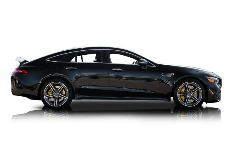 An incredible side shot photo of aMercedes-Benz AMG GT 63 S that you should buy.