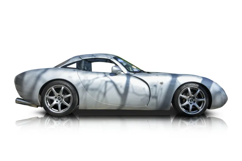 An incredible side shot photo of aTVR Tuscan that you should buy.