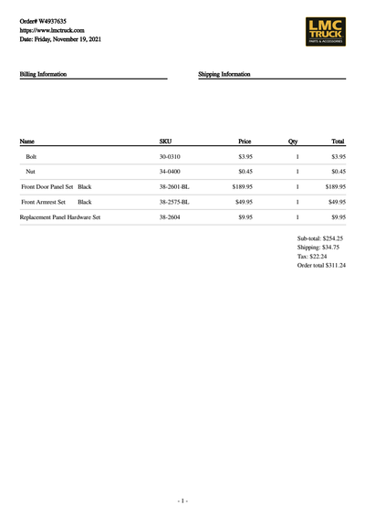 Service record 9 of 11