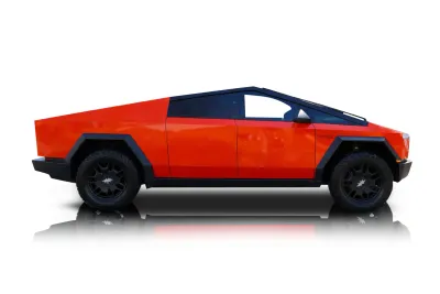 Passenger side photo of 2024 Tesla Cybertruck
