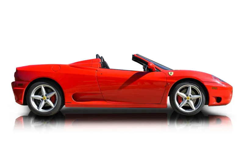 An incredible side shot photo of aFerrari 360 that you should buy.