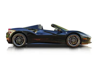Passenger side photo of 2018 Ferrari 488 Spider