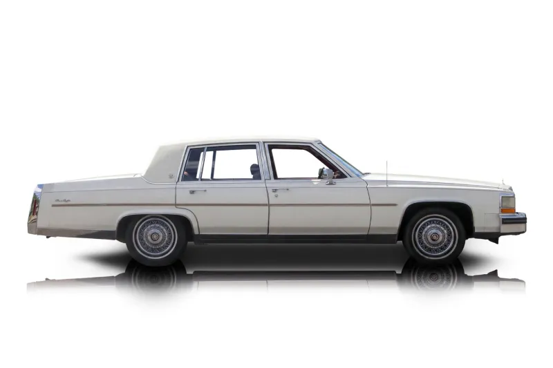 An incredible side shot photo of aCadillac Fleetwood that you should buy.