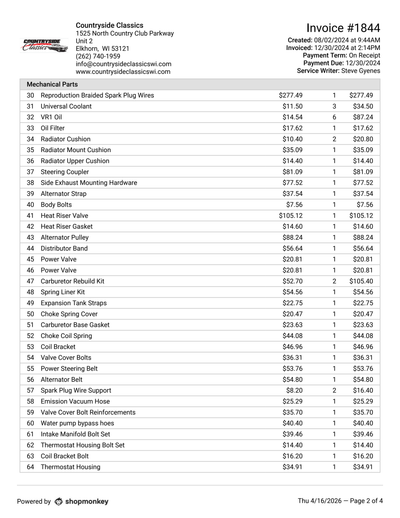 Service record 15 of 32
