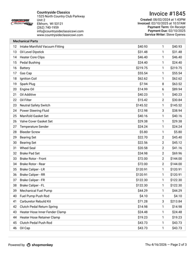 Service record 19 of 32