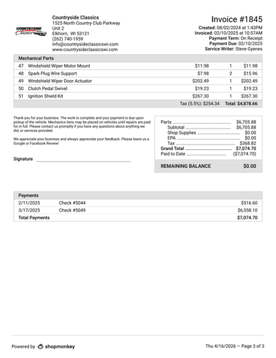 Service record 20 of 32
