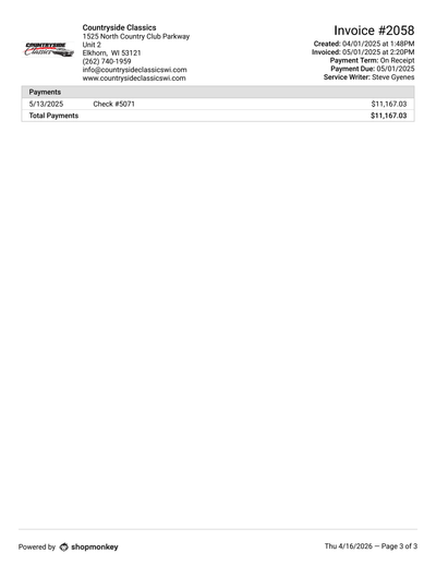 Service record 25 of 32