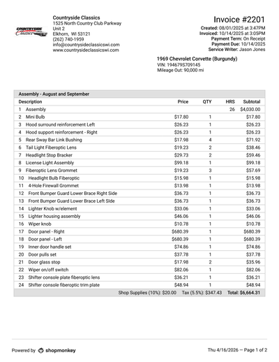 Service record 28 of 32