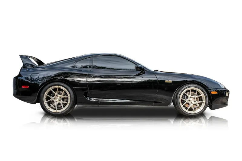 An incredible side shot photo of aToyota Supra that you should buy.