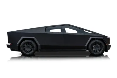Passenger side photo of 2024 Tesla Cybertruck