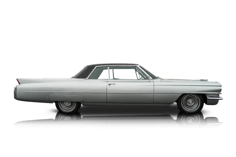 An incredible side shot photo of aCadillac DeVille that you should buy.