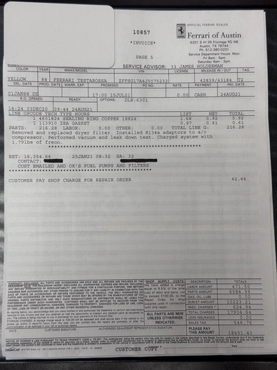 Service record 2 of 5
