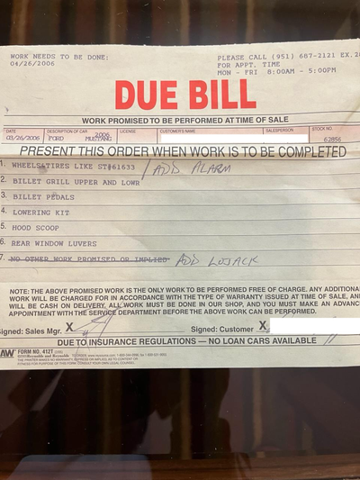 Service record 1 of 2