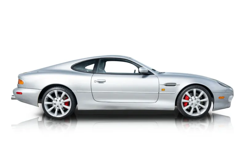 An incredible side shot photo of aAston Martin DB7 that you should buy.