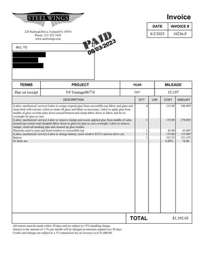Service record 7 of 17
