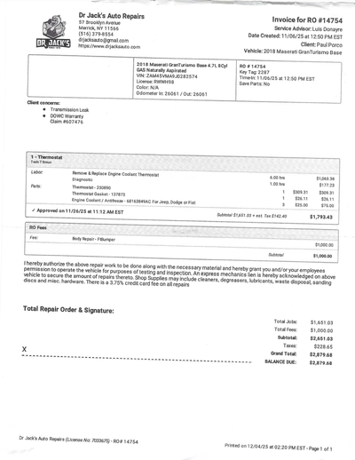 Service record 1 of 1