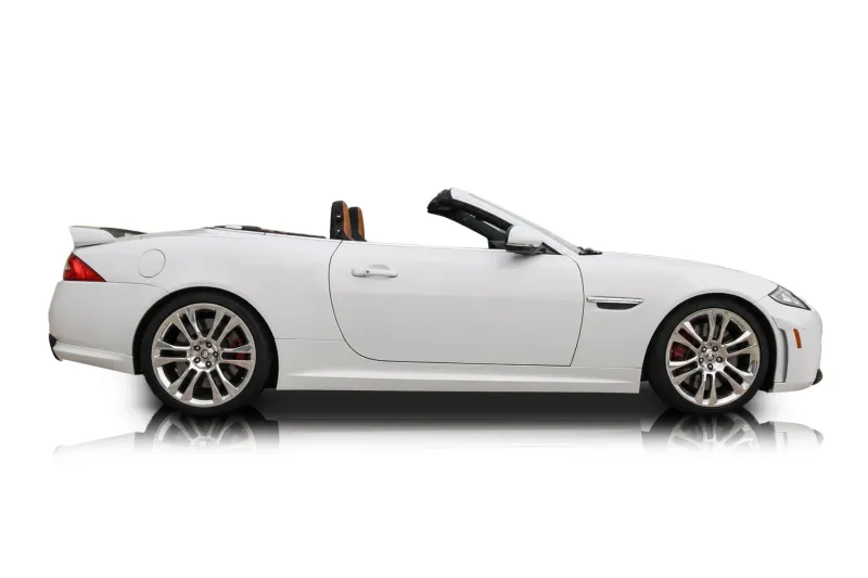 An incredible side shot photo of aJaguar XKR S that you should buy.