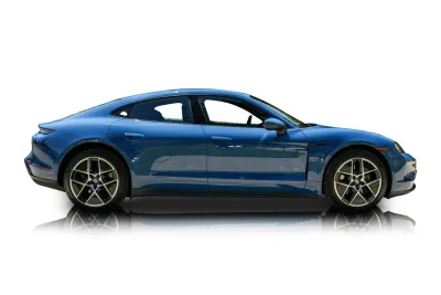 Passenger side photo of 2025 Porsche Taycan