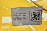 2010 Shelby Cobra  Replica Factory Five 15th Anniversary Edition for sale