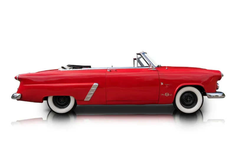 An incredible side shot photo of aFord Crestline that you should buy.