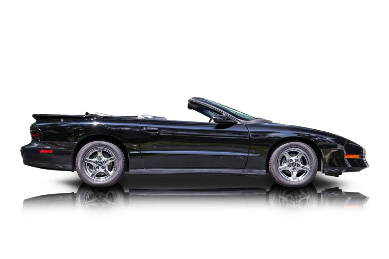 An incredible side shot photo of aPontiac Firebird that you should buy.