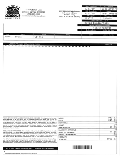 Service record 15 of 21