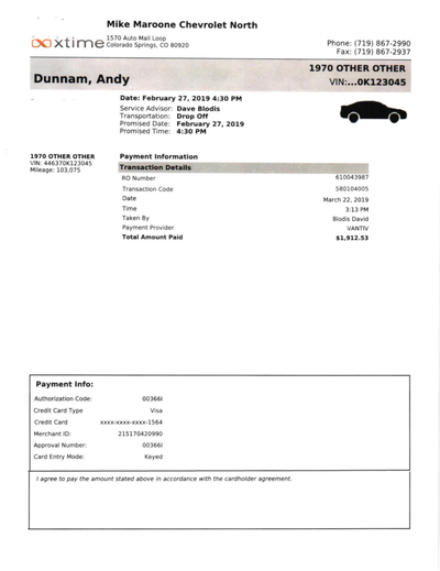 Service record 16 of 21