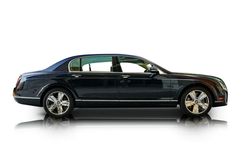An incredible side shot photo of aBentley Continental that you should buy.