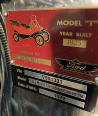 1925 Ford Model T Roadster Hot Rod for sale