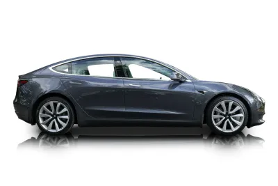 Passenger side photo of 2018 Tesla Model 3
