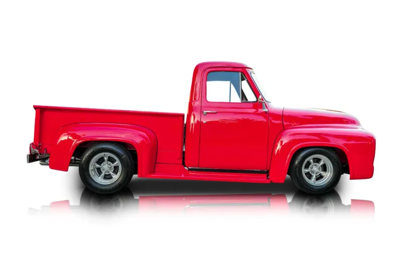 An incredible side shot photo of aFord F-100 that you should buy.
