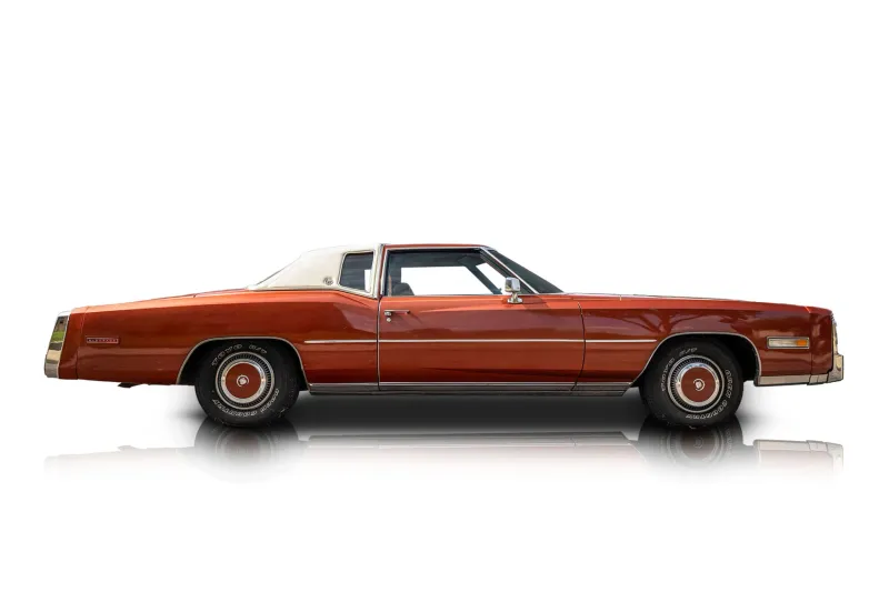 An incredible side shot photo of aCadillac Eldorado that you should buy.