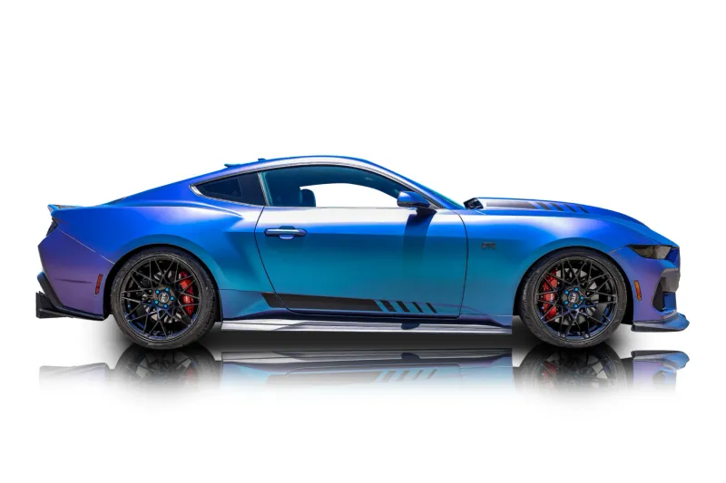 An incredible side shot photo of aFord Mustang that you should buy.