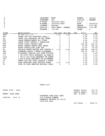 Service record 9 of 26