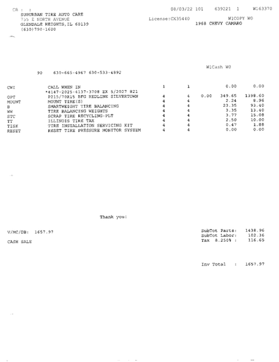 Service record 10 of 26
