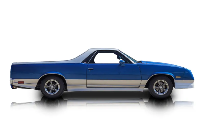 An incredible side shot photo of aChevrolet El Camino that you should buy.