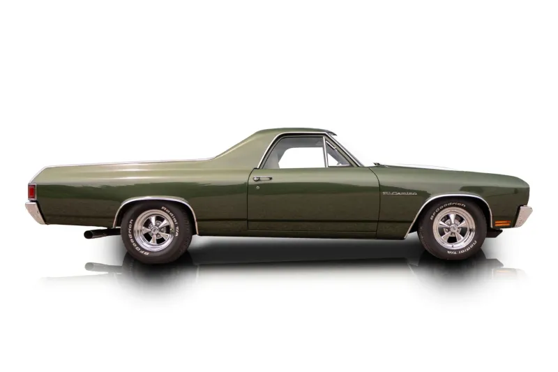An incredible side shot photo of aChevrolet El Camino that you should buy.