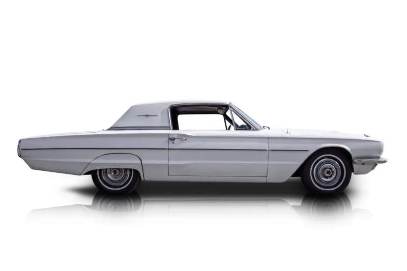 An incredible side shot photo of aFord Thunderbird that you should buy.