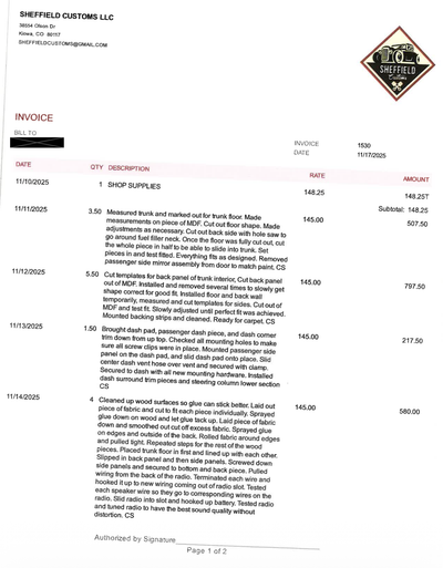Service record 13 of 21