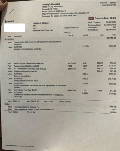 Service record 1 of 1