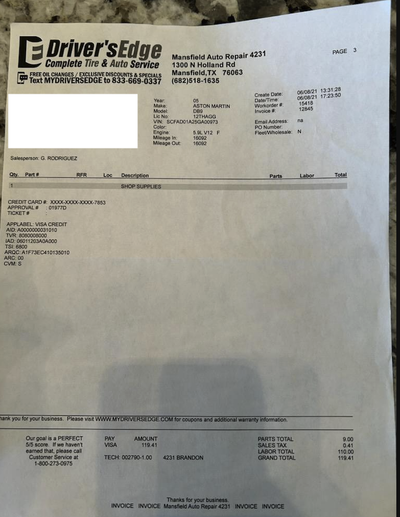 Service record 1 of 21