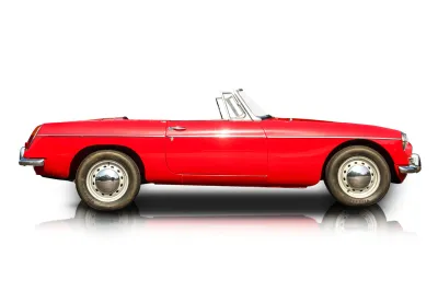 Passenger side photo of 1965 MG MGB