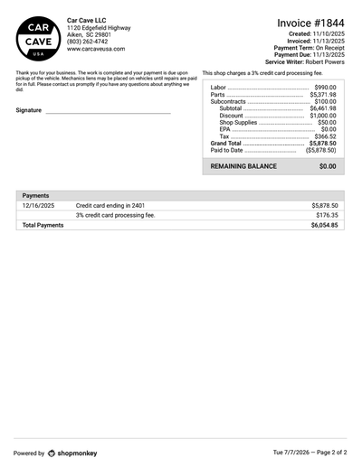 Service record 4 of 28