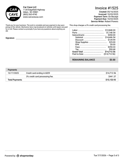 Service record 8 of 28