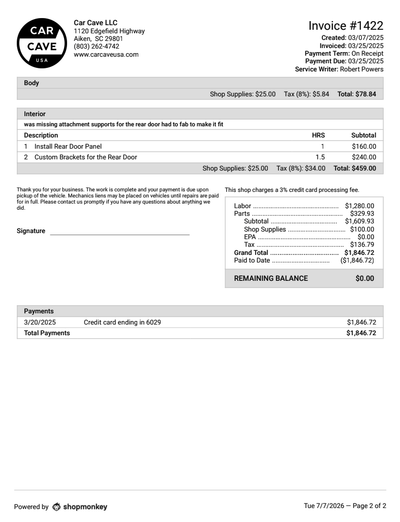 Service record 13 of 28