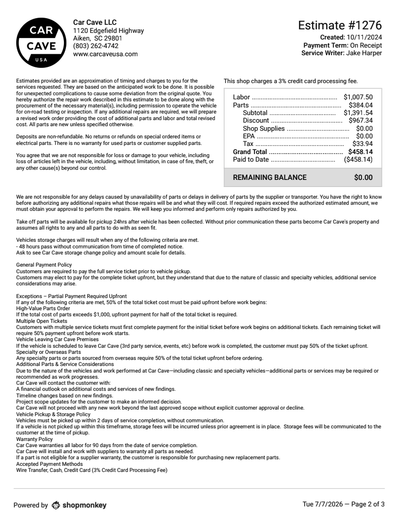 Service record 23 of 28