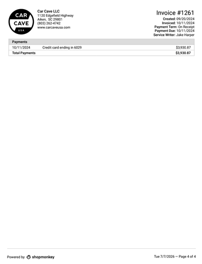 Service record 28 of 28