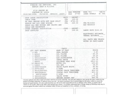Service record 1 of 6