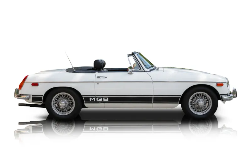 An incredible side shot photo of aMG MGB that you should buy.
