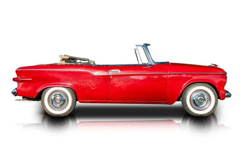 An incredible side shot photo of aStudebaker Lark that you should buy.